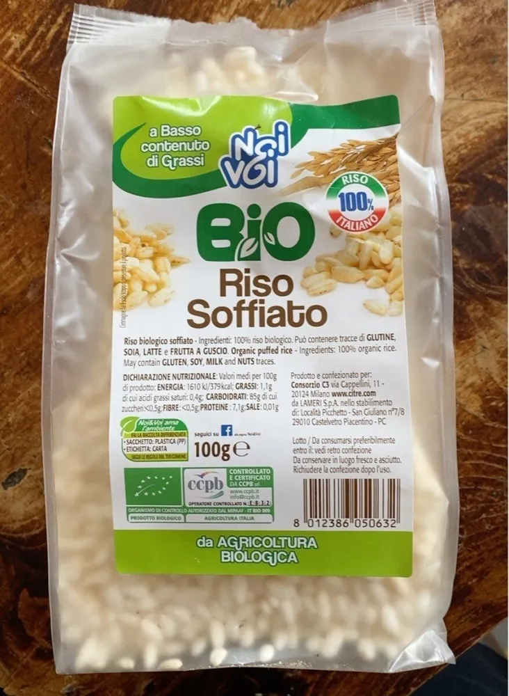 Riso soffiato bio