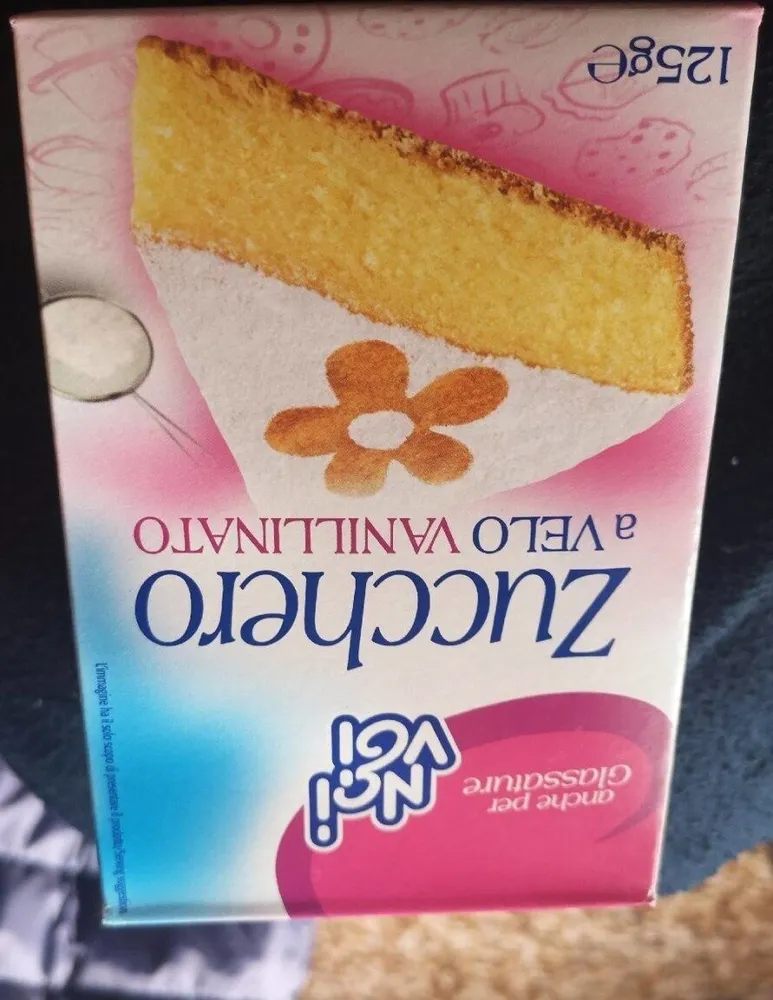 Zucchero a velo vanilliato