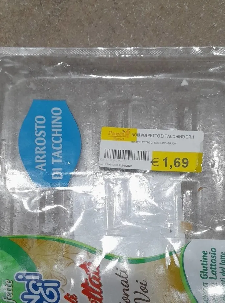 Arrosto di tacchino con acqua aggiunta