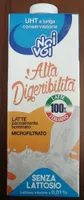 Latte parzialmente scremato alta digeribilità