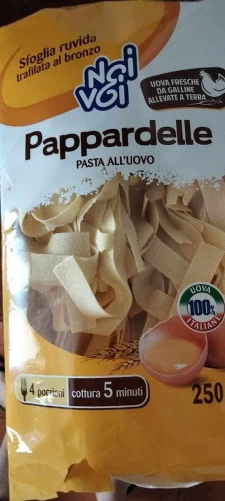 Pappardelle all'uovo Noi voi
