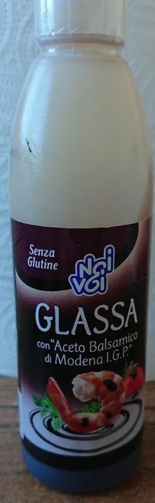 glassa con 'aceto balsamico di Modena I.G.P.'