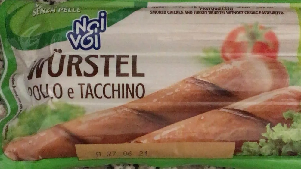 Wurstel pollo e tacchino