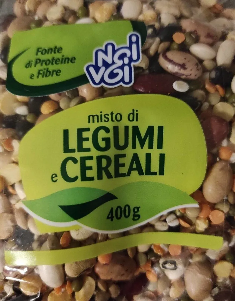 Misto di legumi e cereali