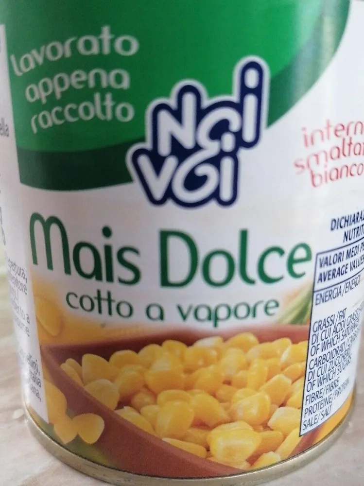 Mais dolce cotto al vapore