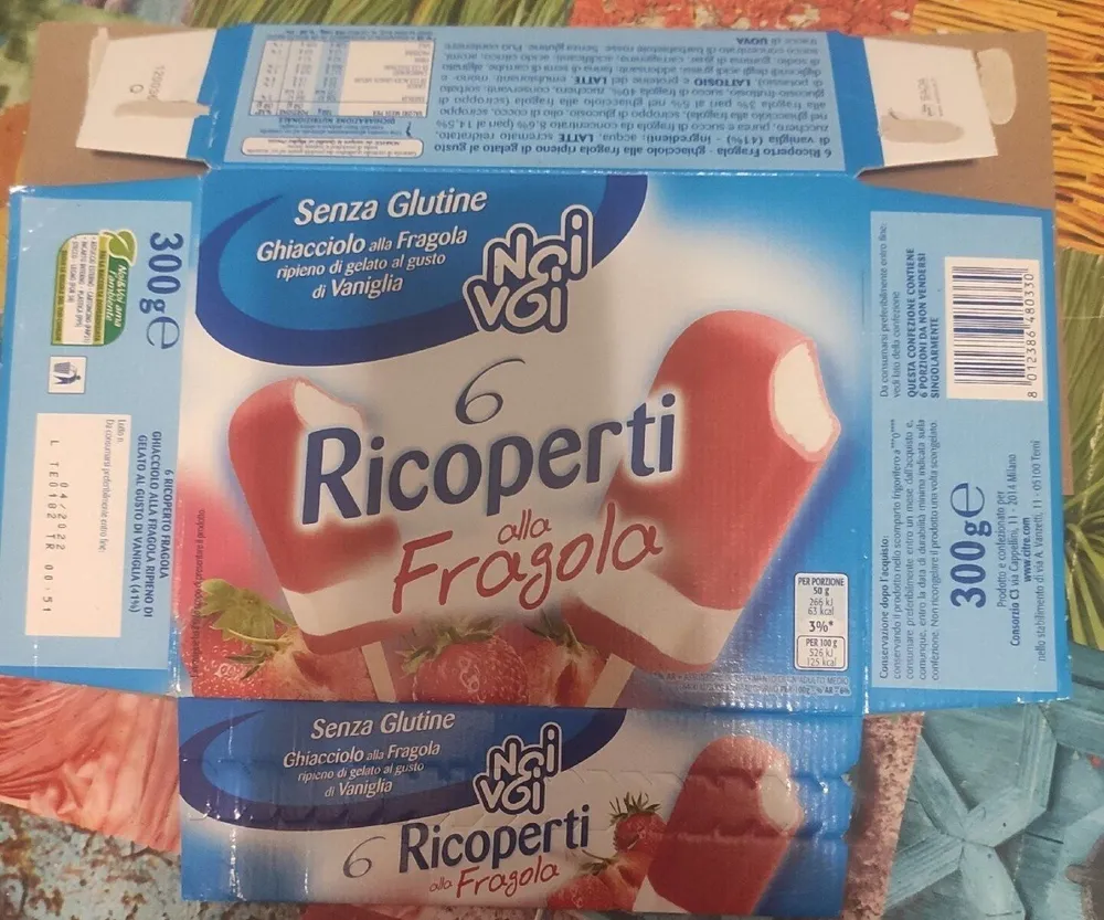 Ricoperti alla fragola