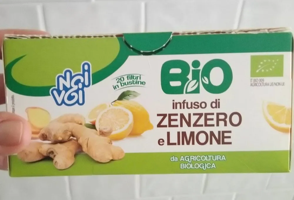 Infuso di zenzero e limone