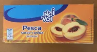 Succo di pesca e polpa