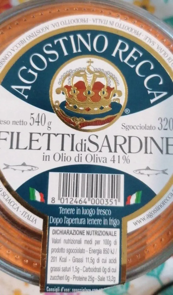 Filetti di sardine