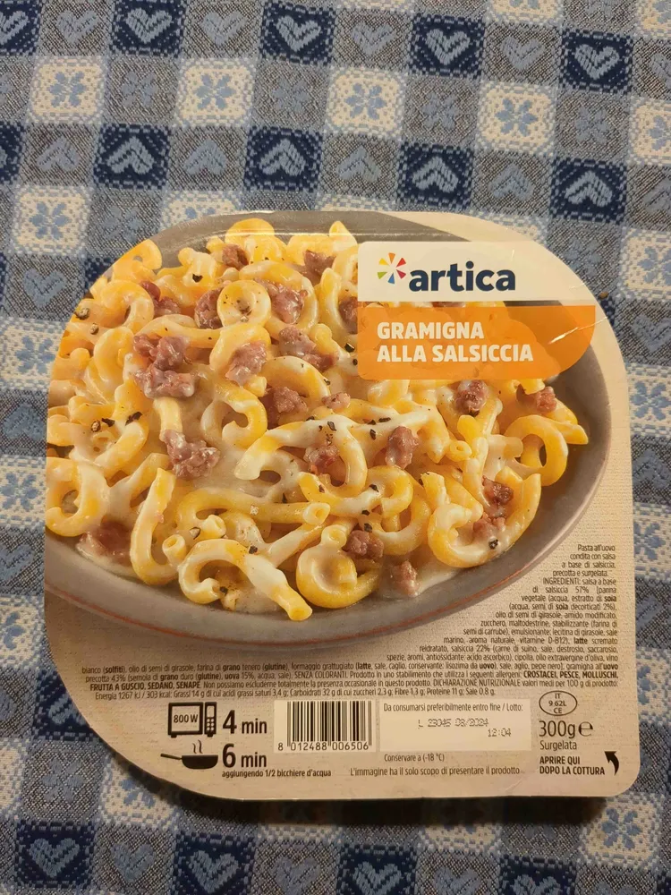 Gramigna alla salsiccia