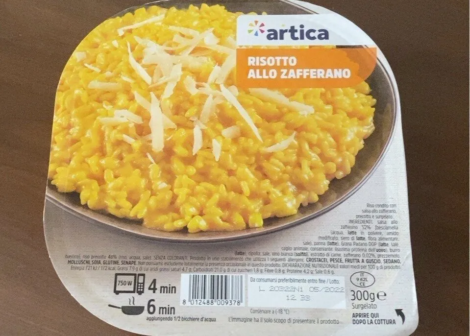 Risotto allo zafferano
