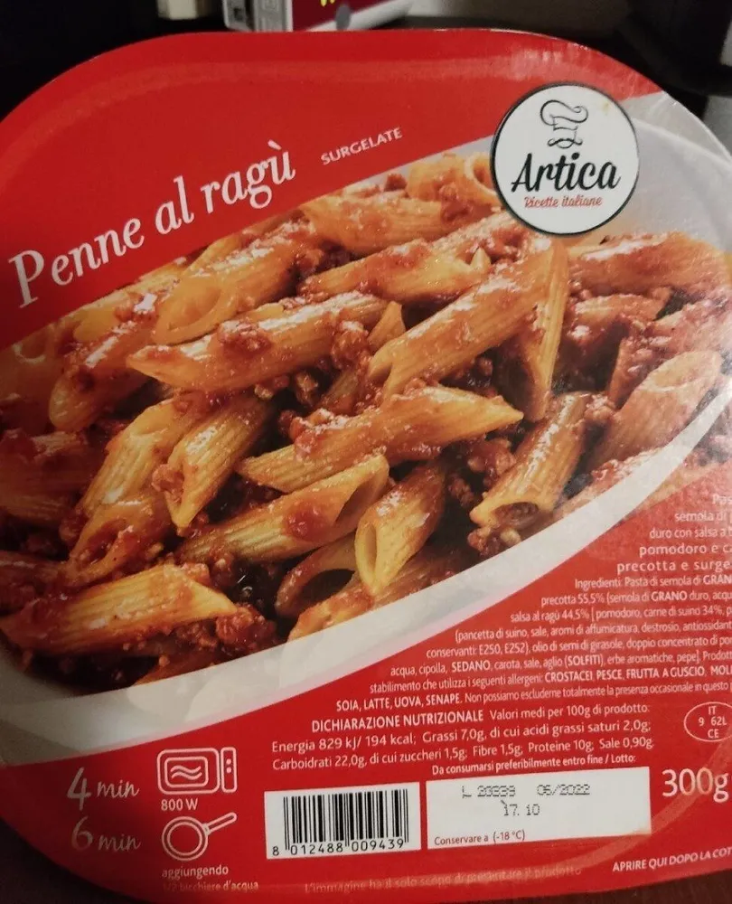 Penne al ragù