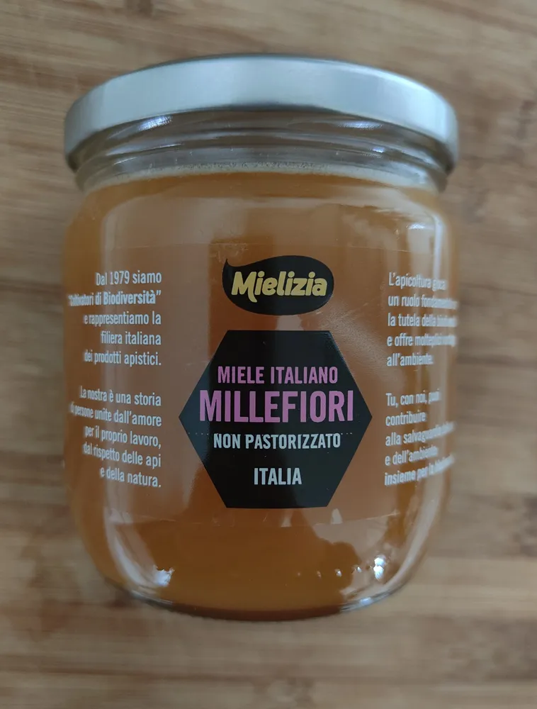 Miele italiano millefiori non pastorizzato