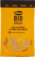 Bio frollini integrali di farro con fiocchi