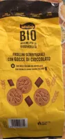 Frollini semintegrali con gocce di cioccolato