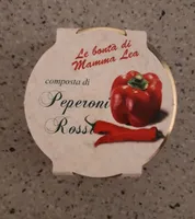 Composta di peperoni  rossi