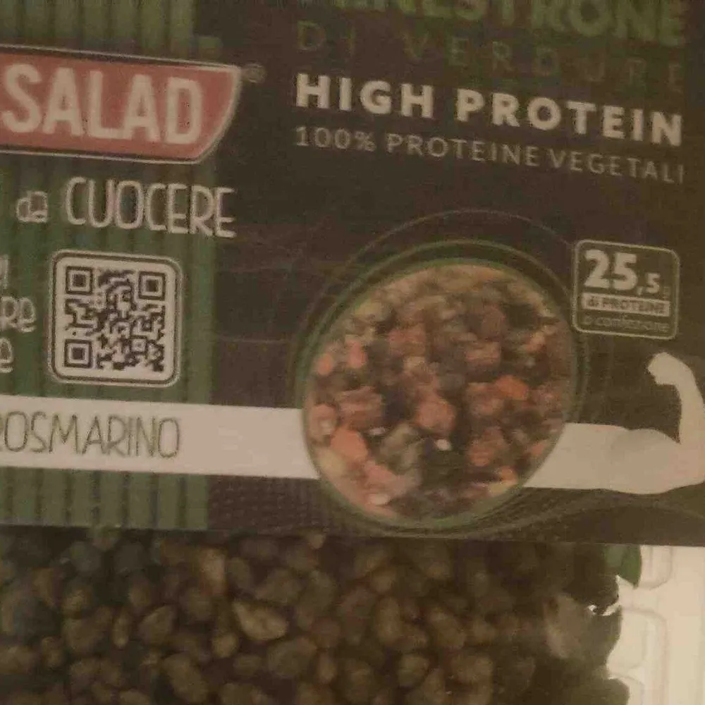 Minestrone high protein