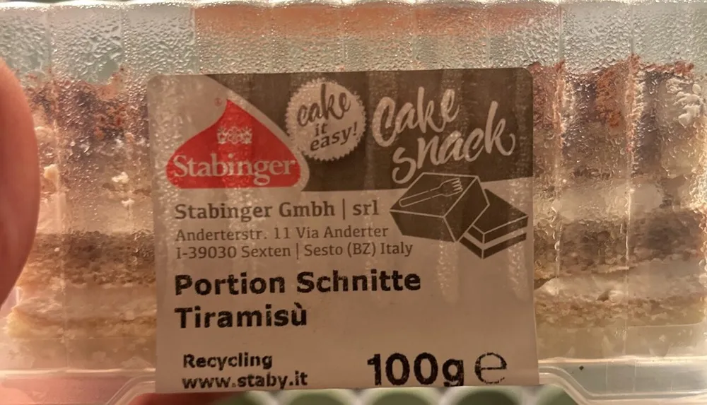 Taramisu Schnitte