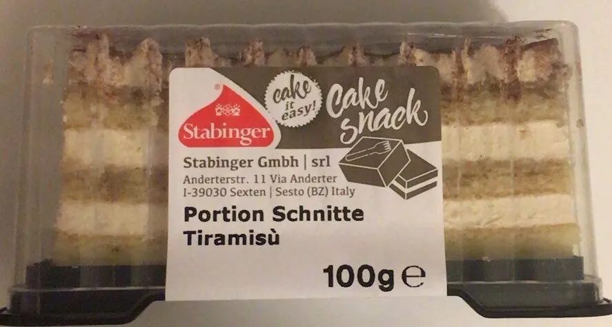 Cake snack tiramisu