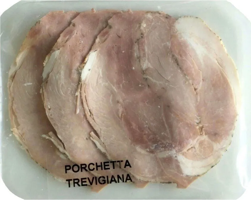 Porchetta trevigiana affettata