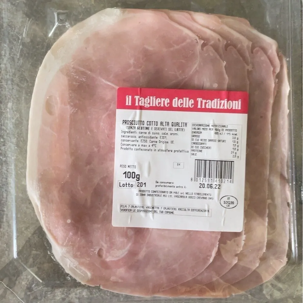 Prosciutto cotto