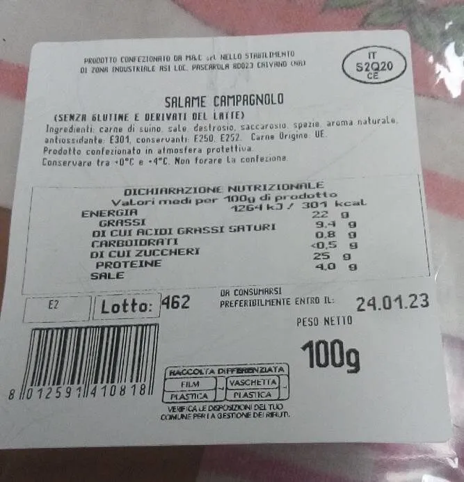 Salame campagnolo