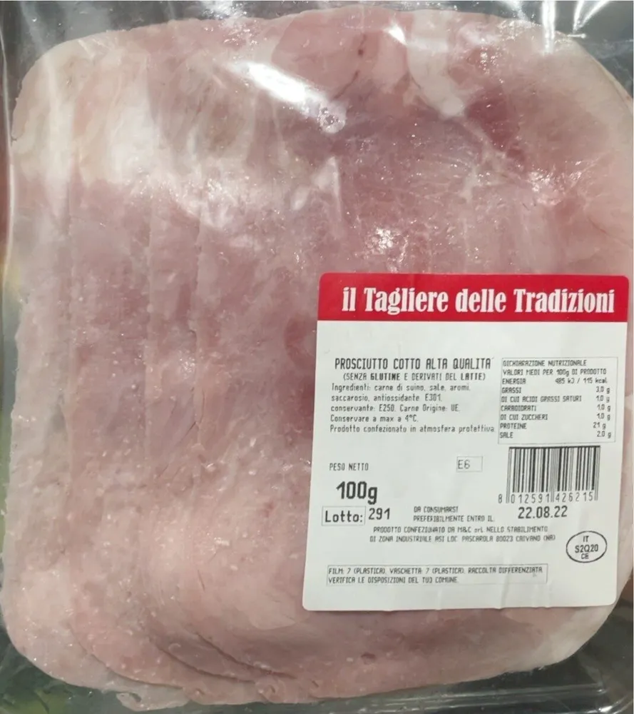 Prosciutto cotto