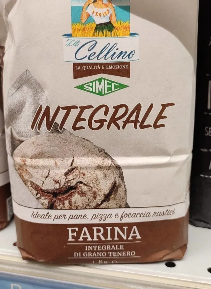 Farina integrale di grano tenero