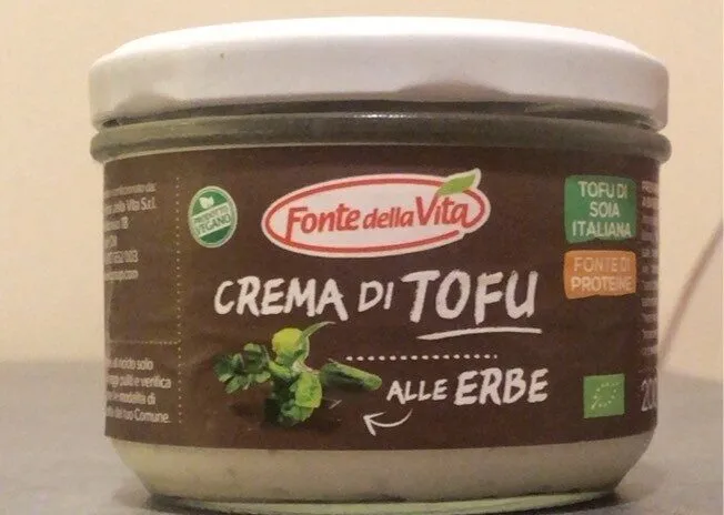 Crema di tofu alle erbe