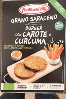 Burger con carote e curcuma