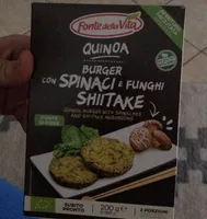 Burger spinaci e funghi