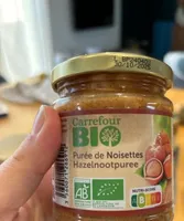 Purée de noisette Carrefour bio