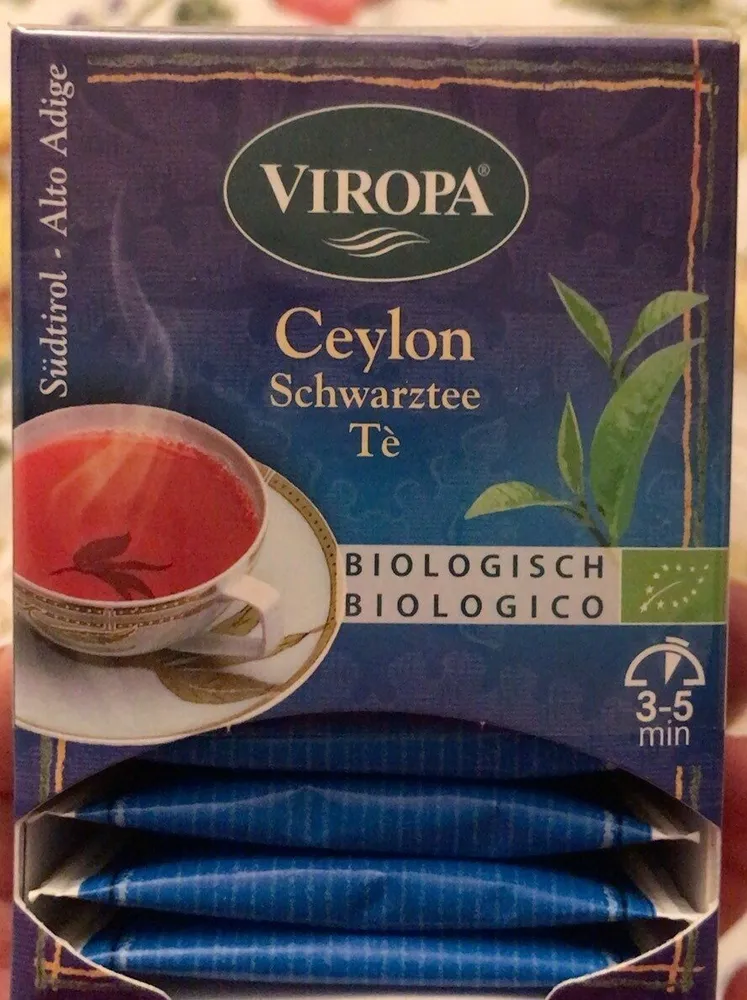 Ceylon Schwarztee tè