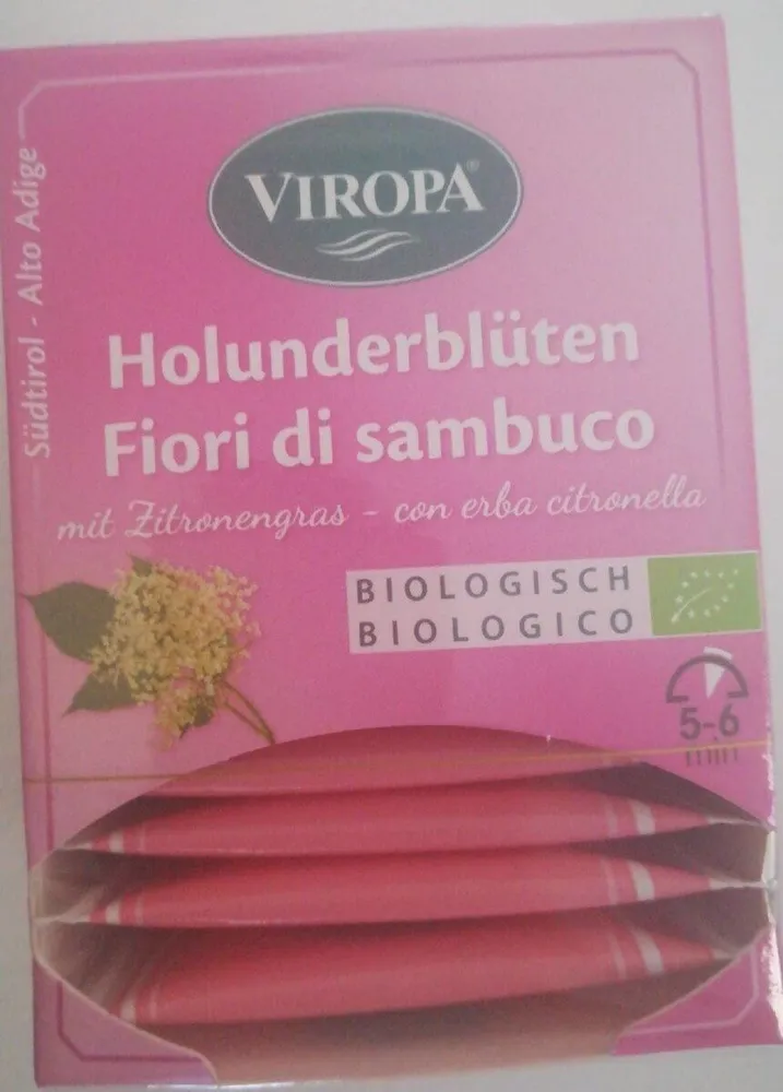 Tisana fiori di sambuco