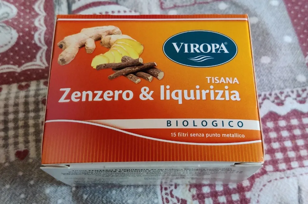 Tisana zenzero e liquirizia