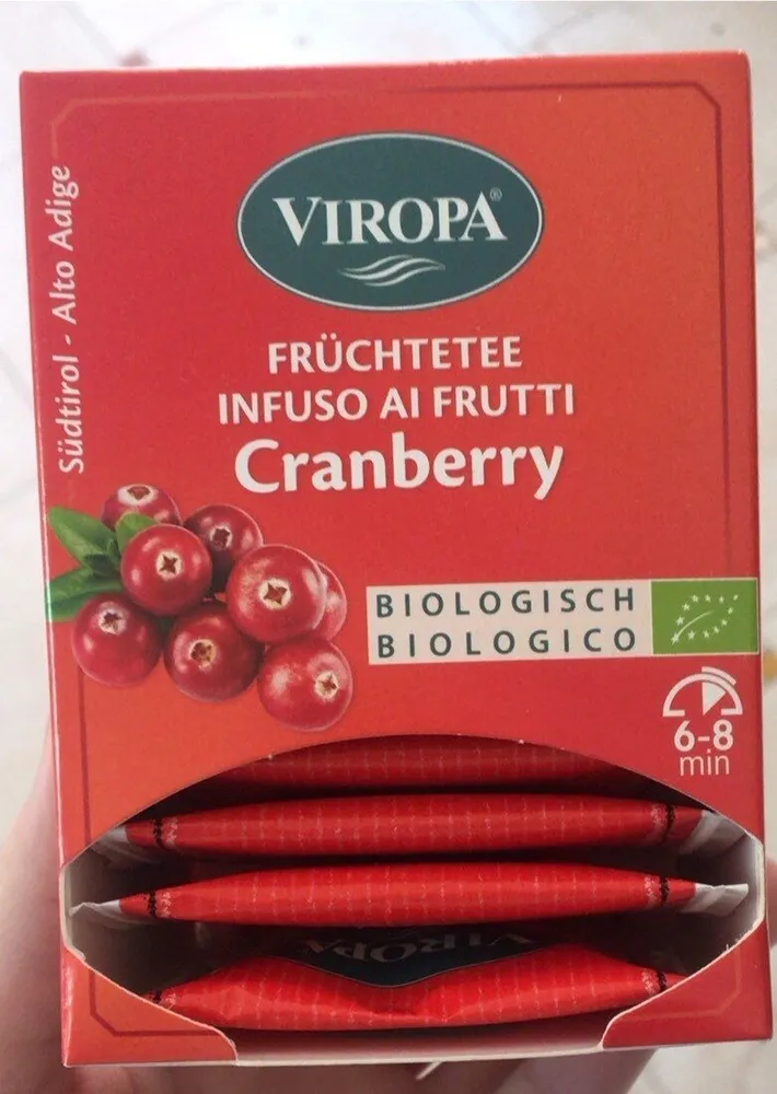 infuso al cranberry
