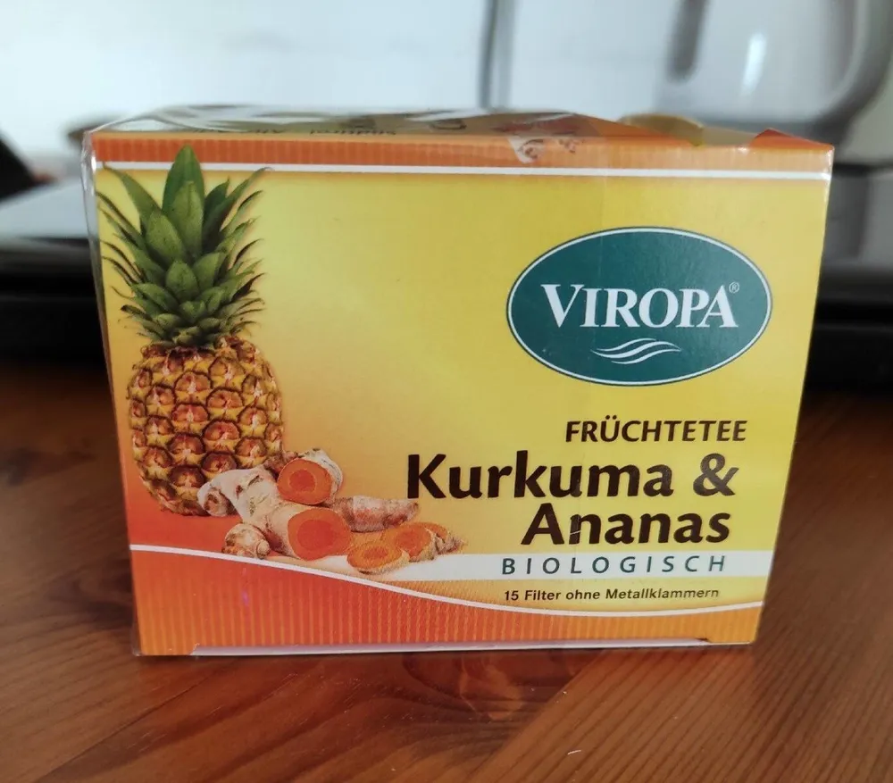 Infuso ai frutti curcuma e ananas