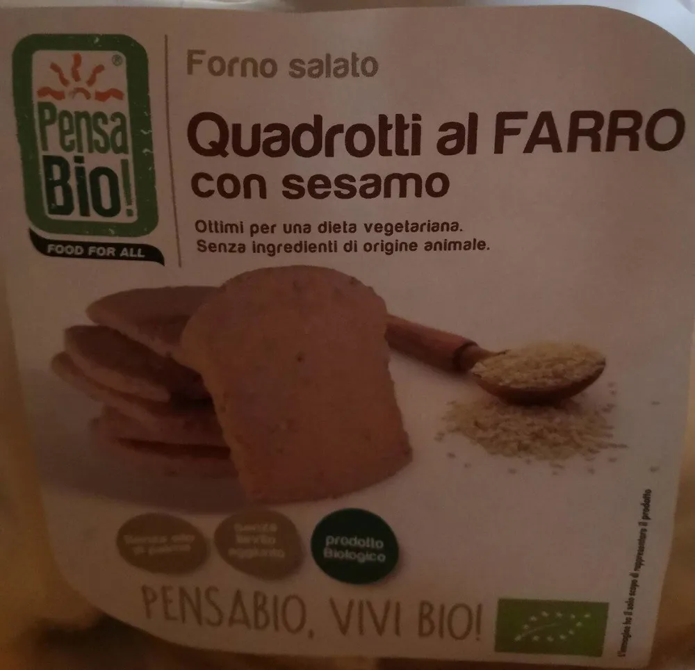 Quadrotti al farro