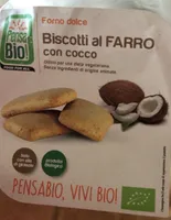 Biscotti biologici al farro con cocco
