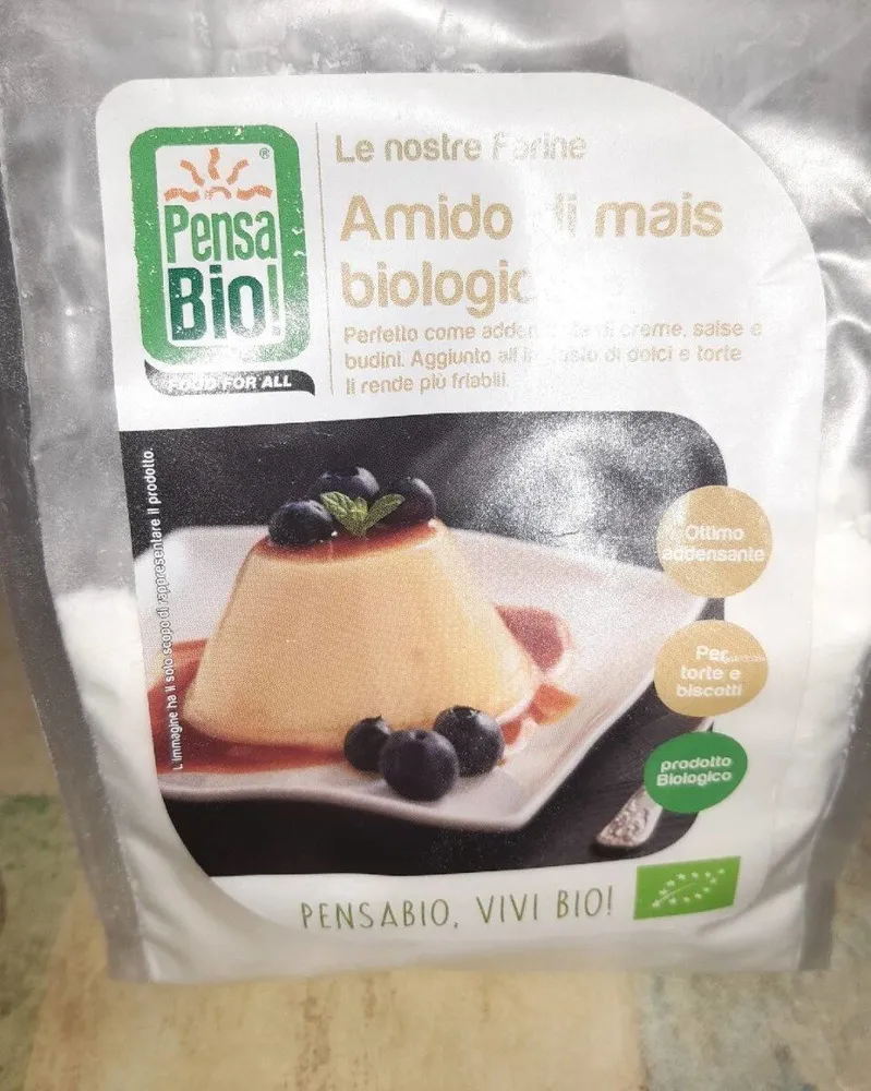 Amido di mais biologico