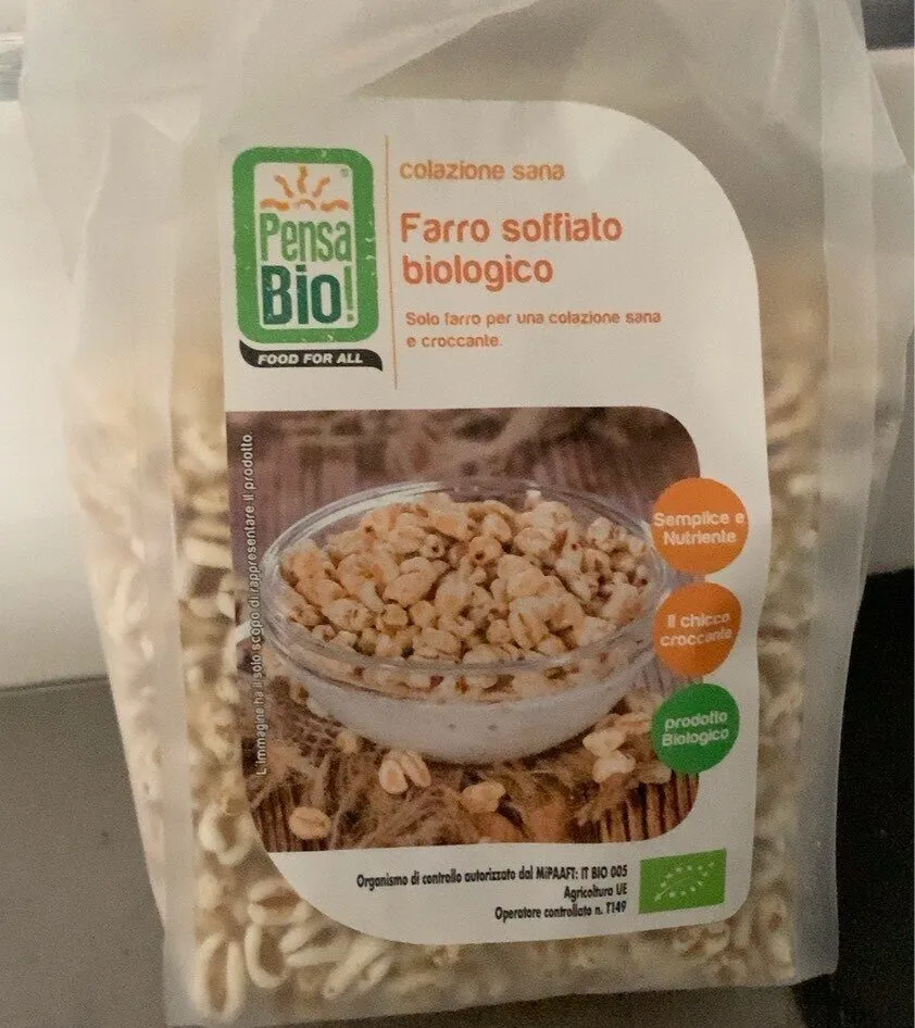 Farro soffiato biologico