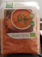Lenticchie rosse decorticate biologiche