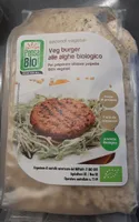 Veg burger alle alghe biologico