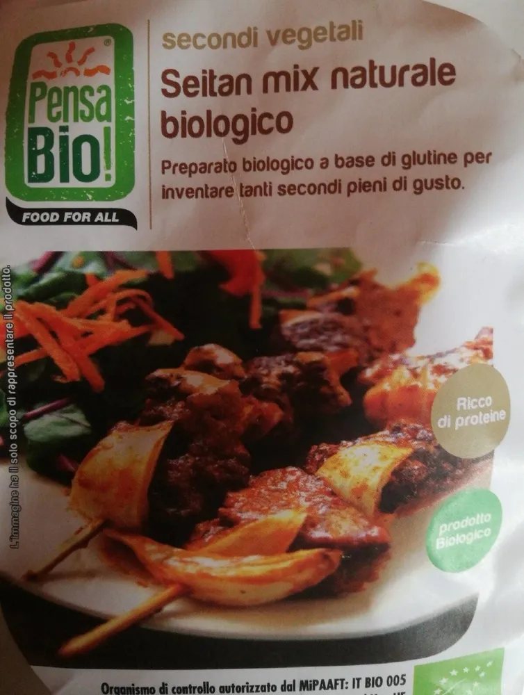 Seitan mix naturale biologico