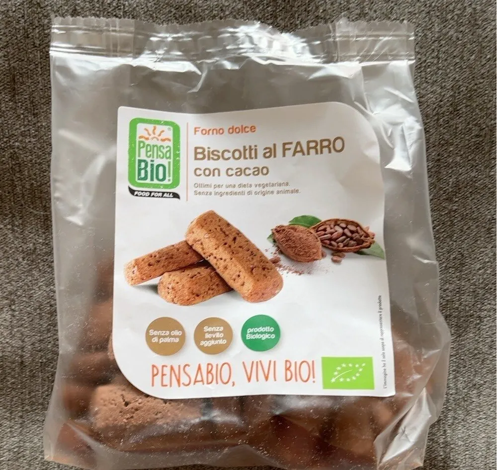 Biscotti al farro con cacao
