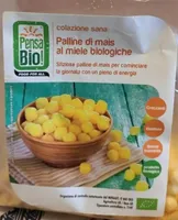 Palline di mais al miele biologiche