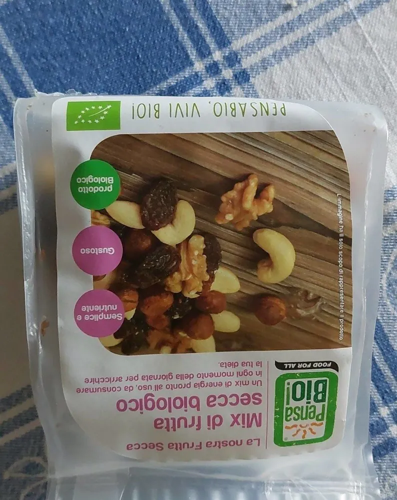 Mix di frutta secca biologico