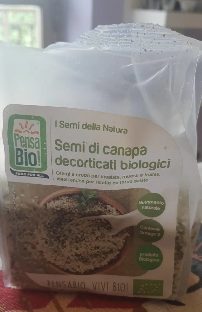 Semi di canapa decorticati biologici