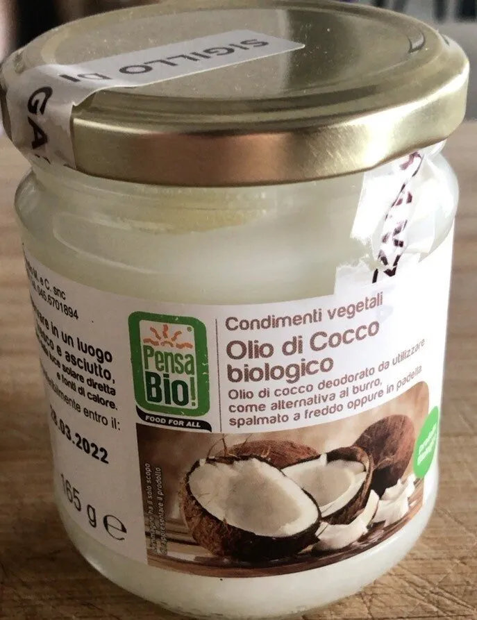 Olio di cocco biologico