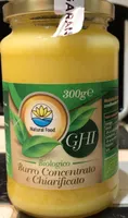 Ghi burro concentrato e chiarificato